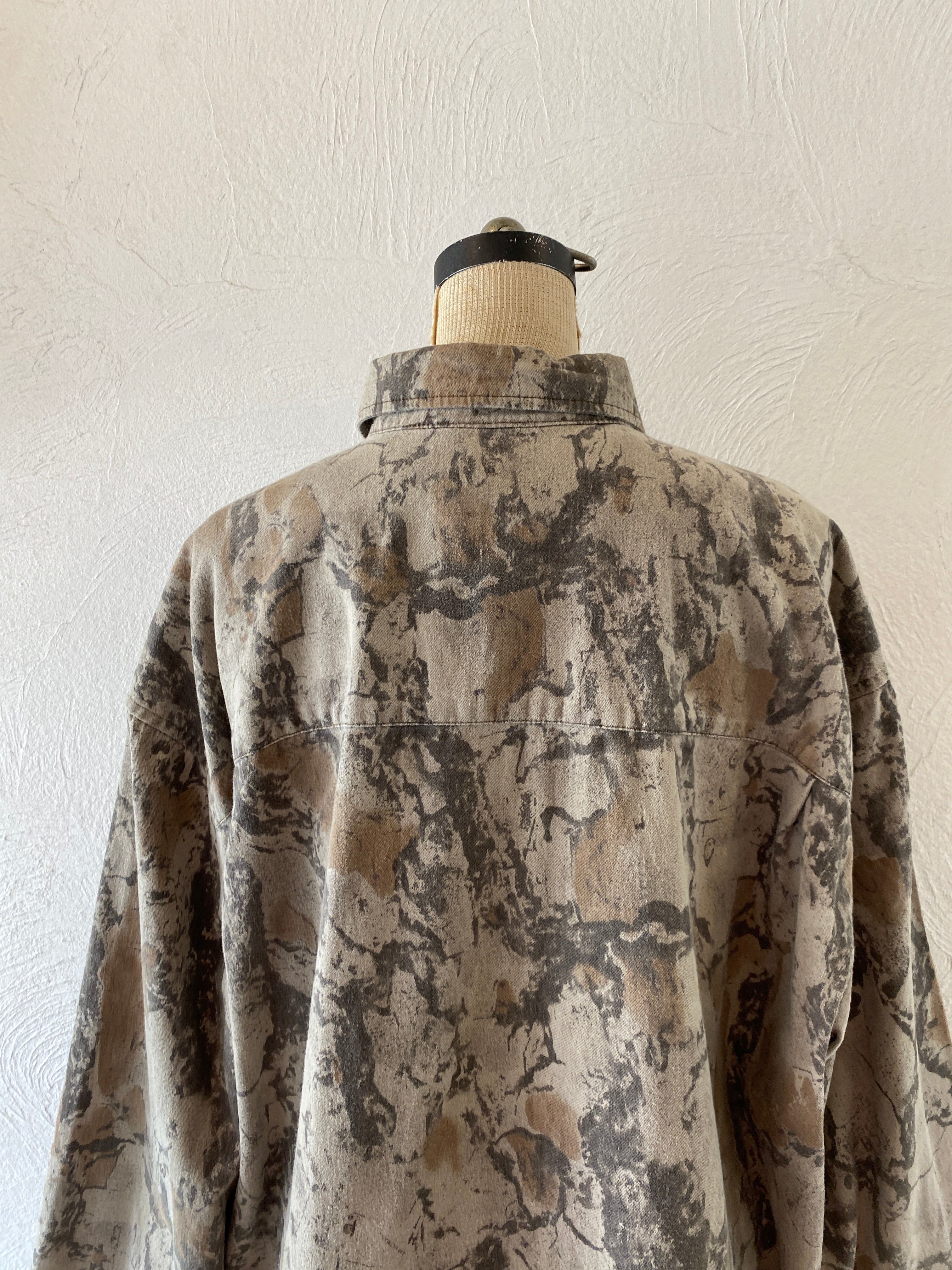 oversize camouflage shirt