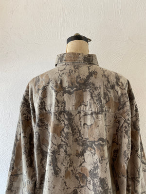 oversize camouflage shirt
