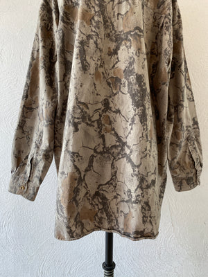 oversize camouflage shirt