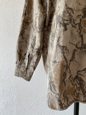 oversize camouflage shirt