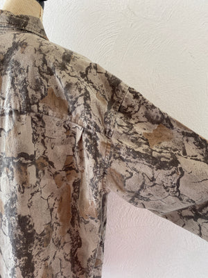 oversize camouflage shirt