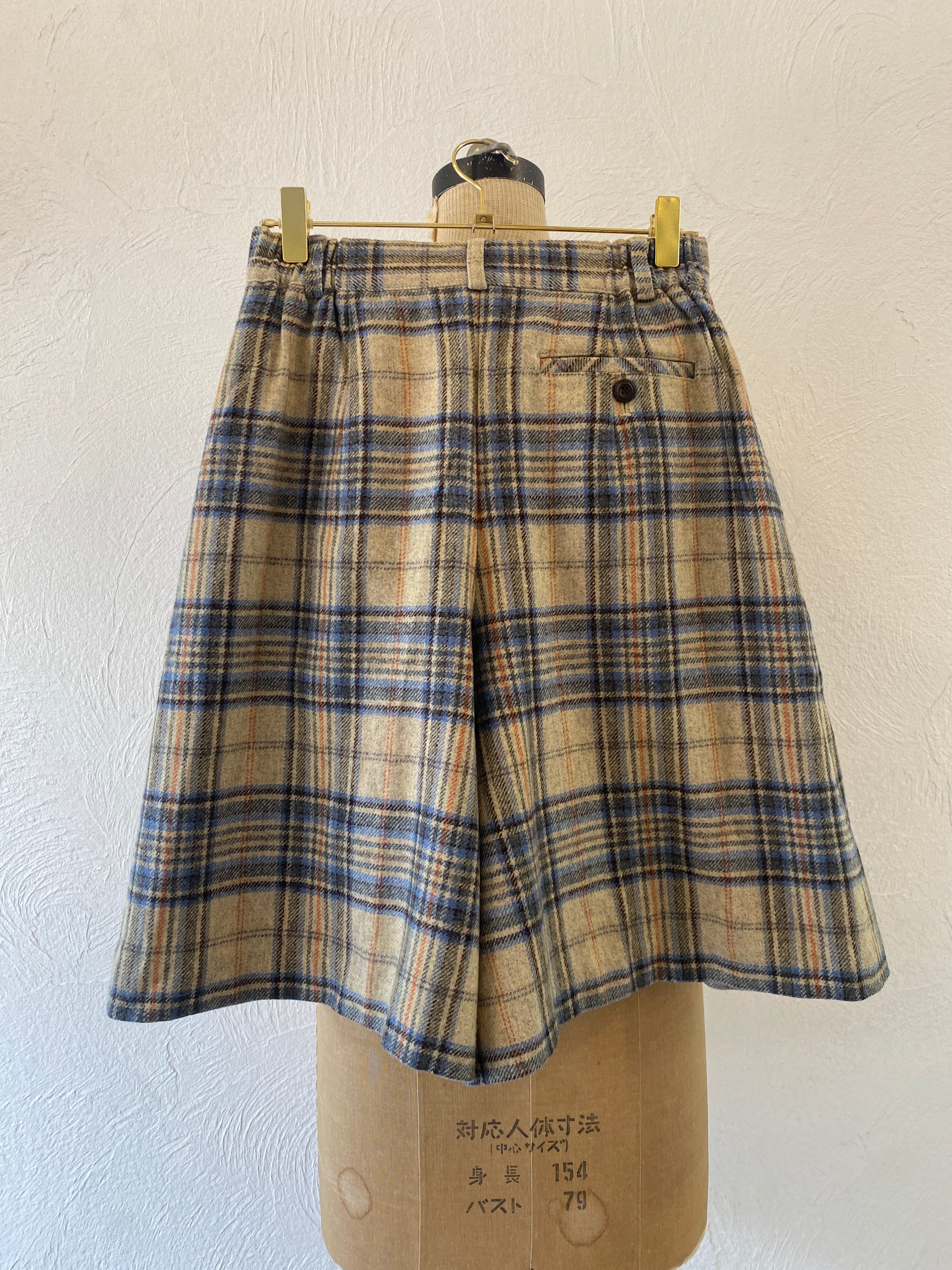 nude check culotte pants