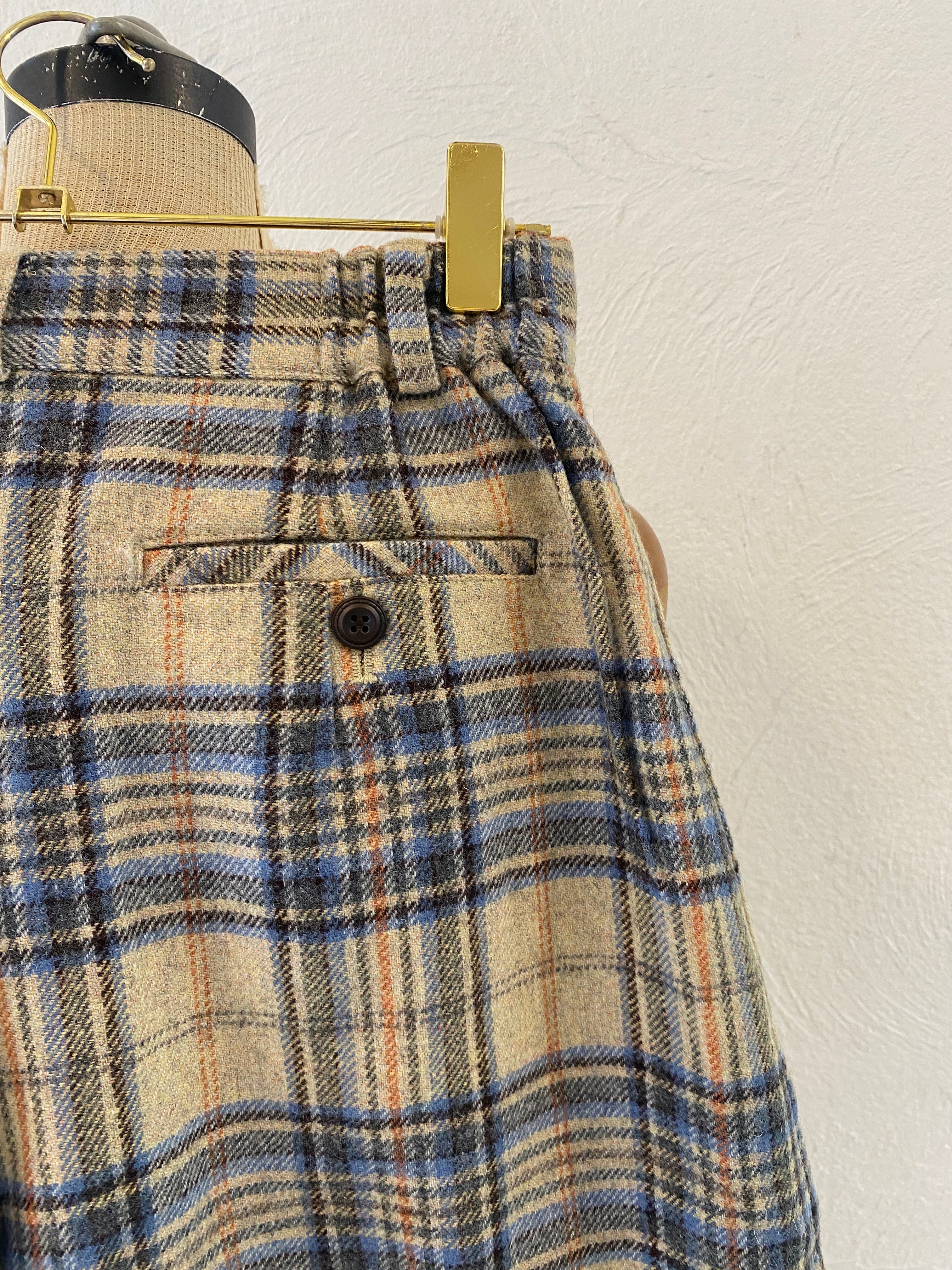 nude check culotte pants