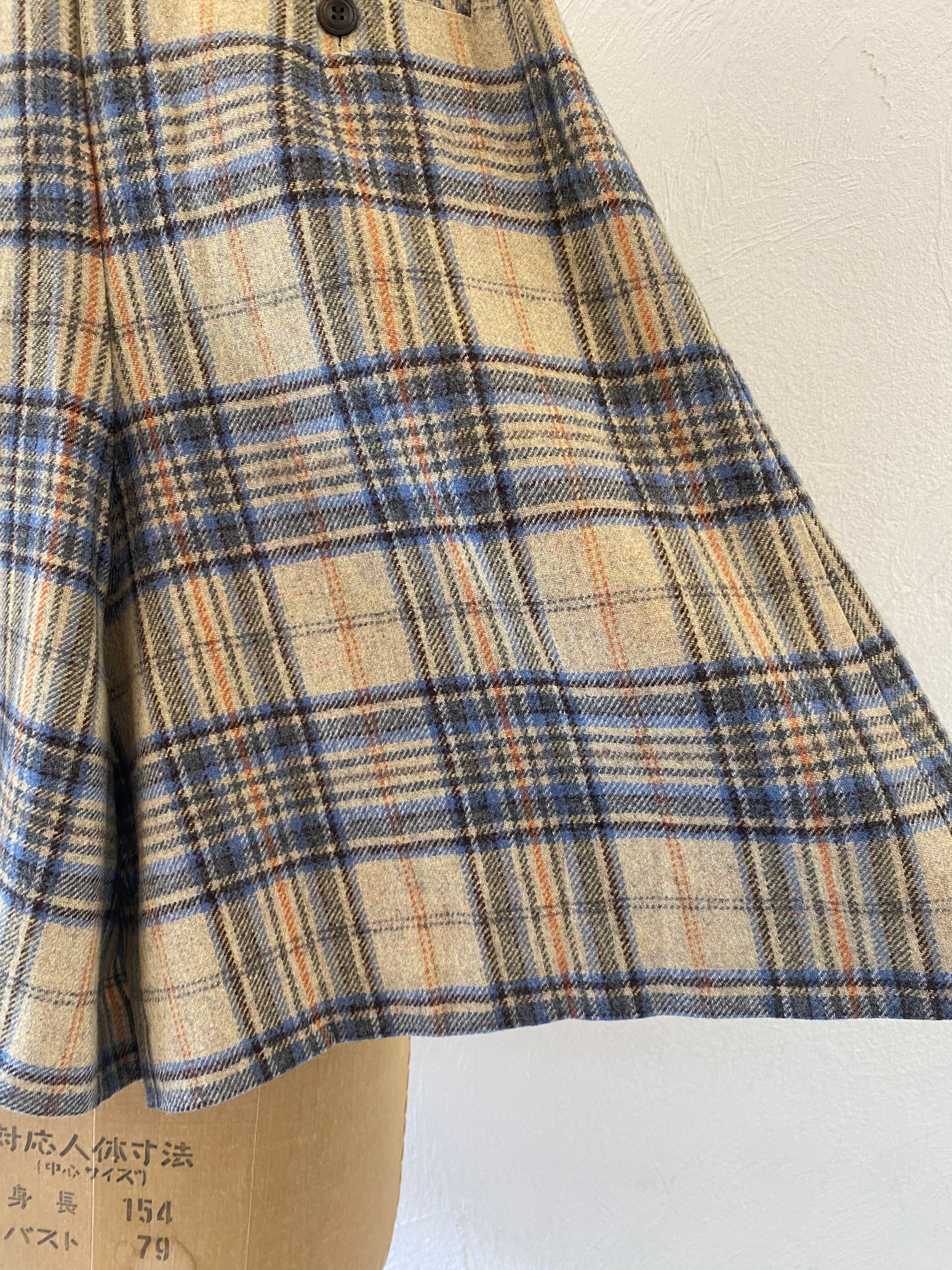 nude check culotte pants