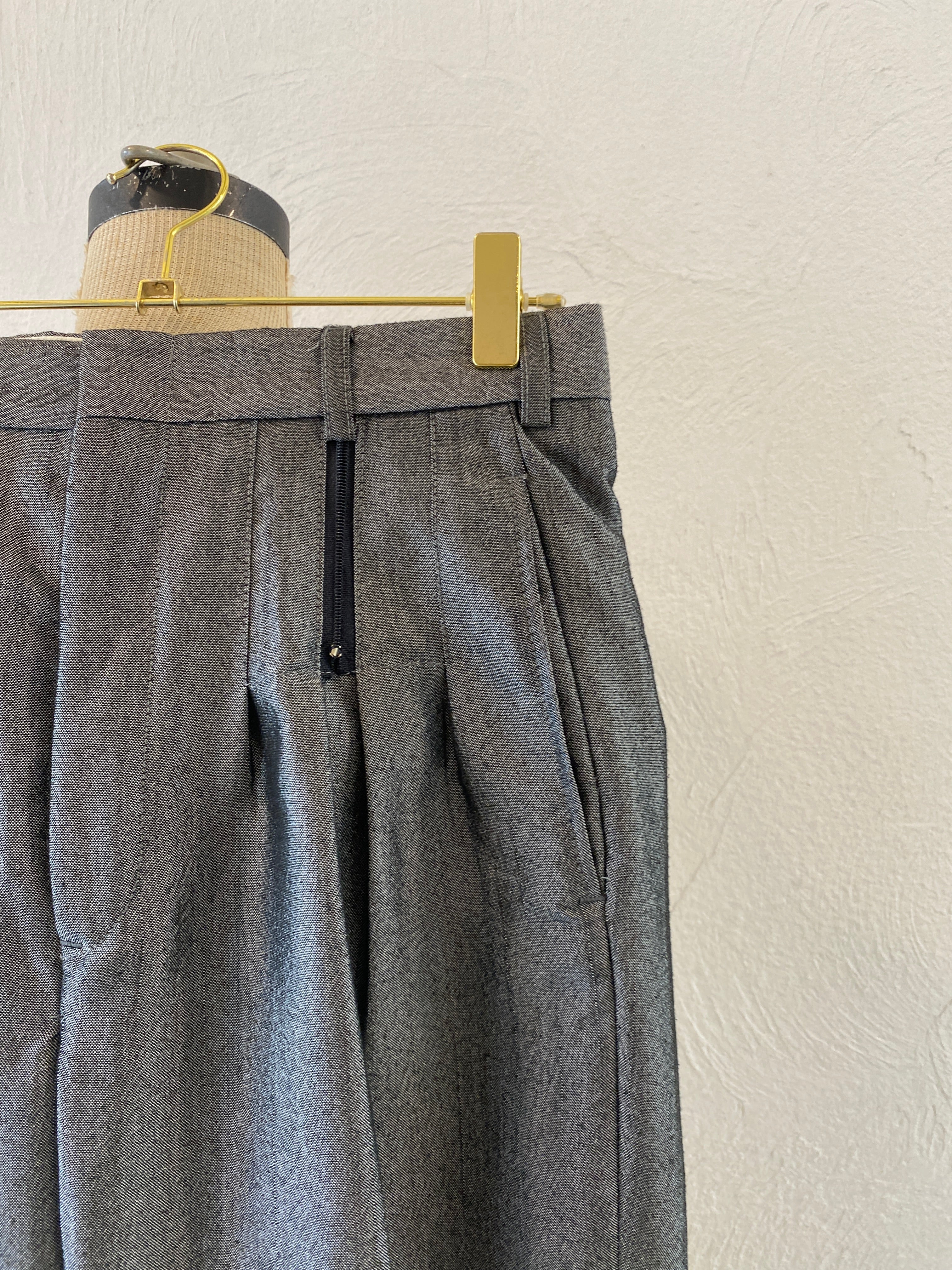 metallic silver pants