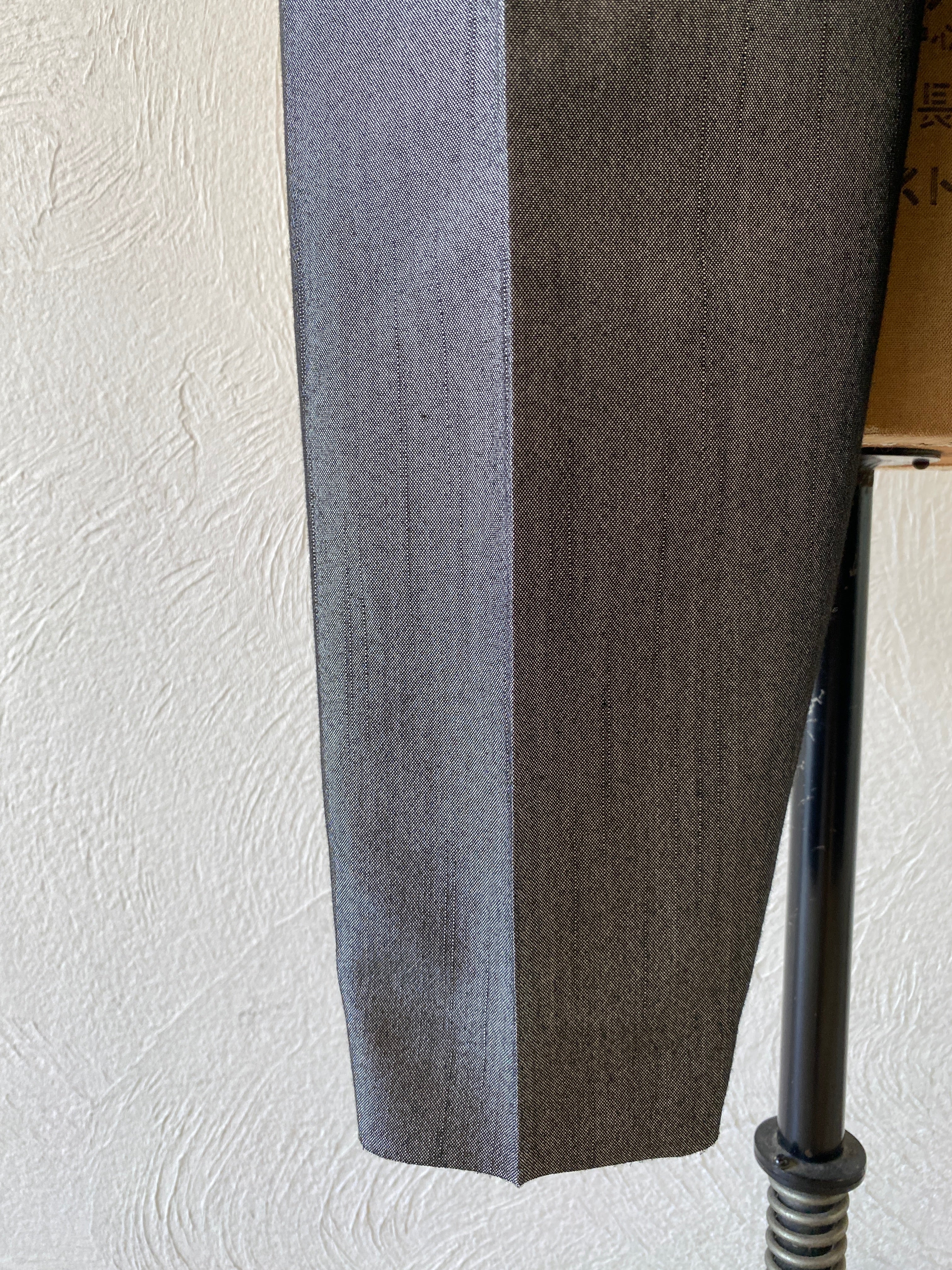 metallic silver pants