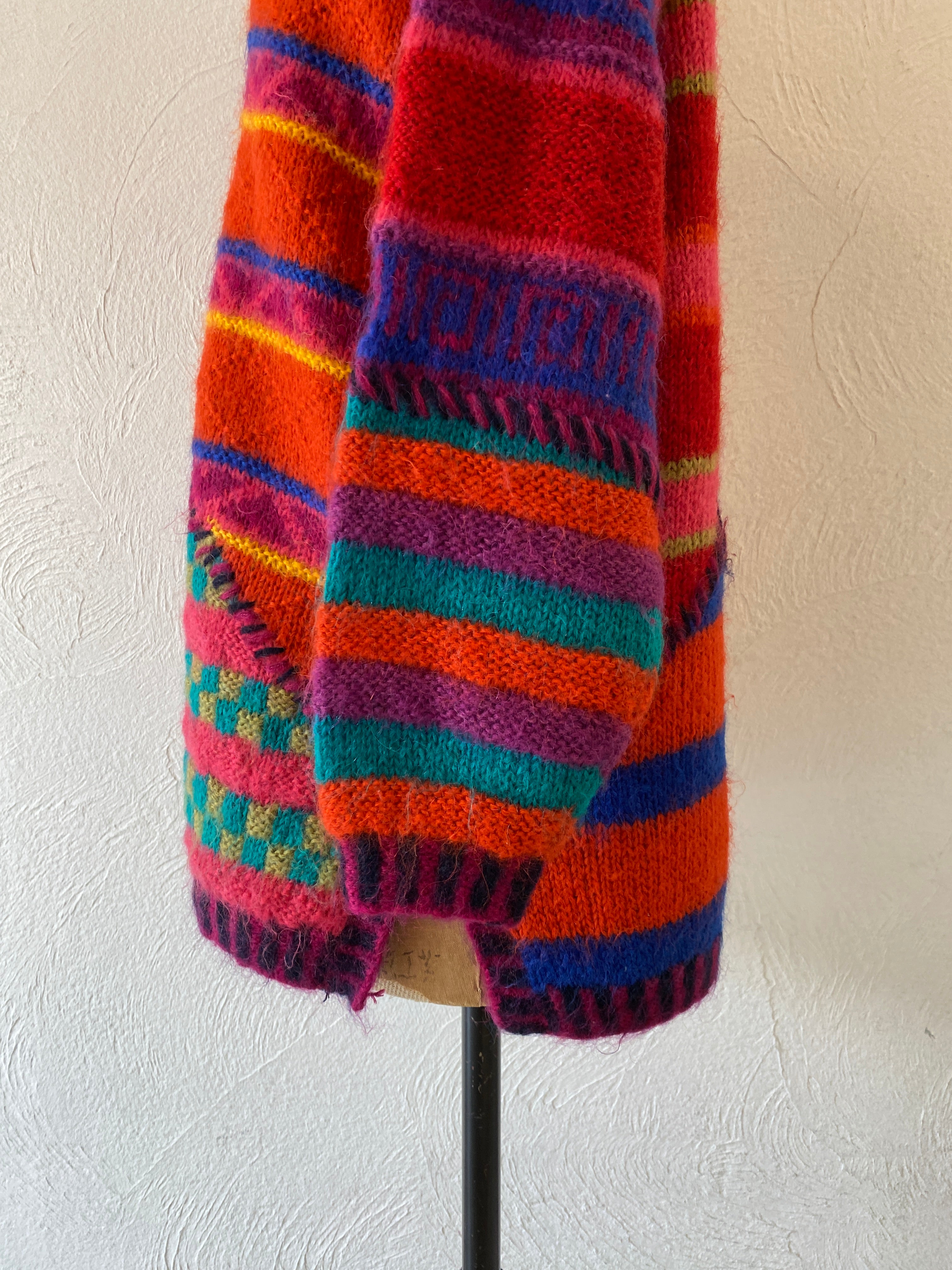 mohair hand knit