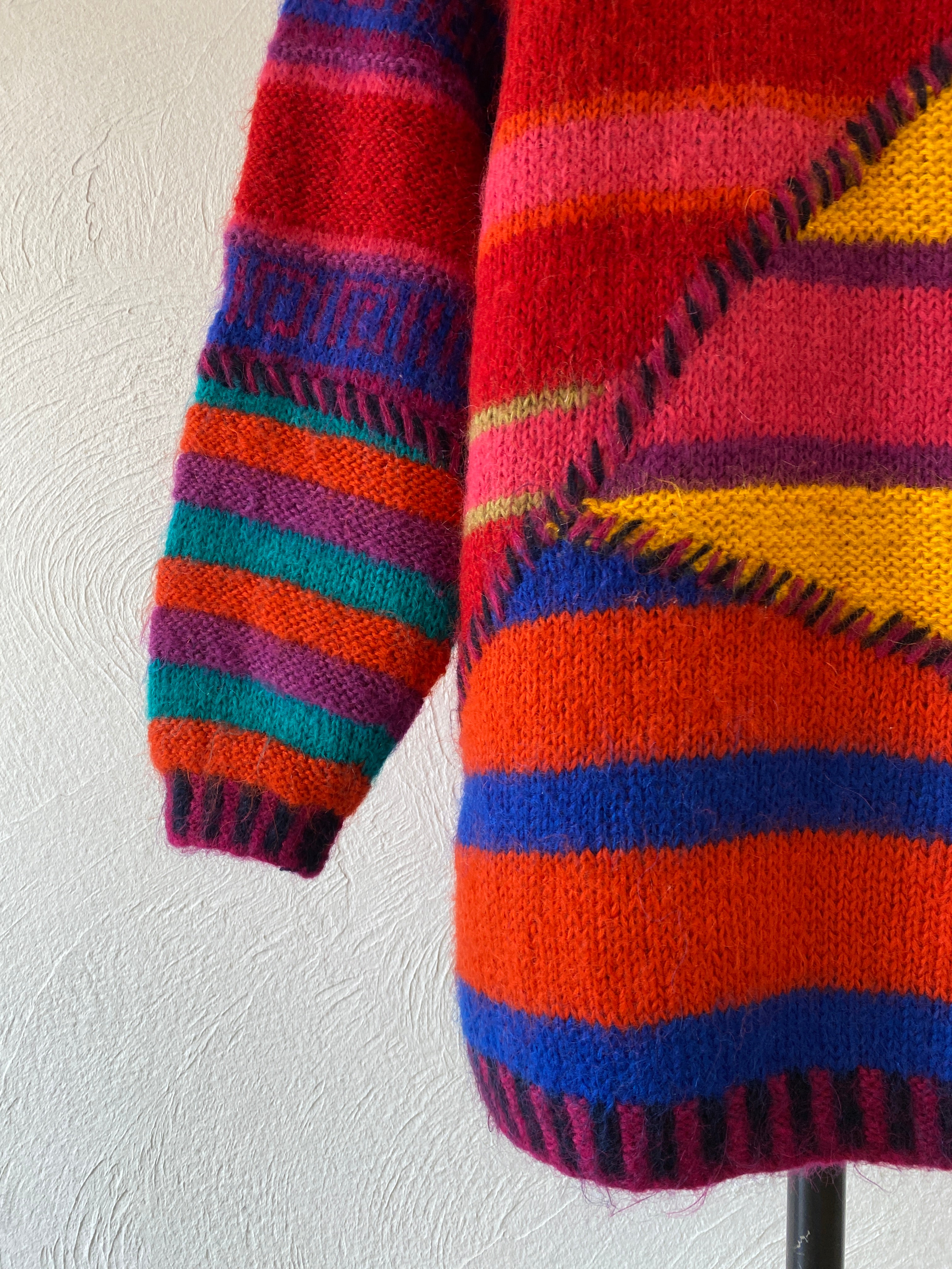 mohair hand knit