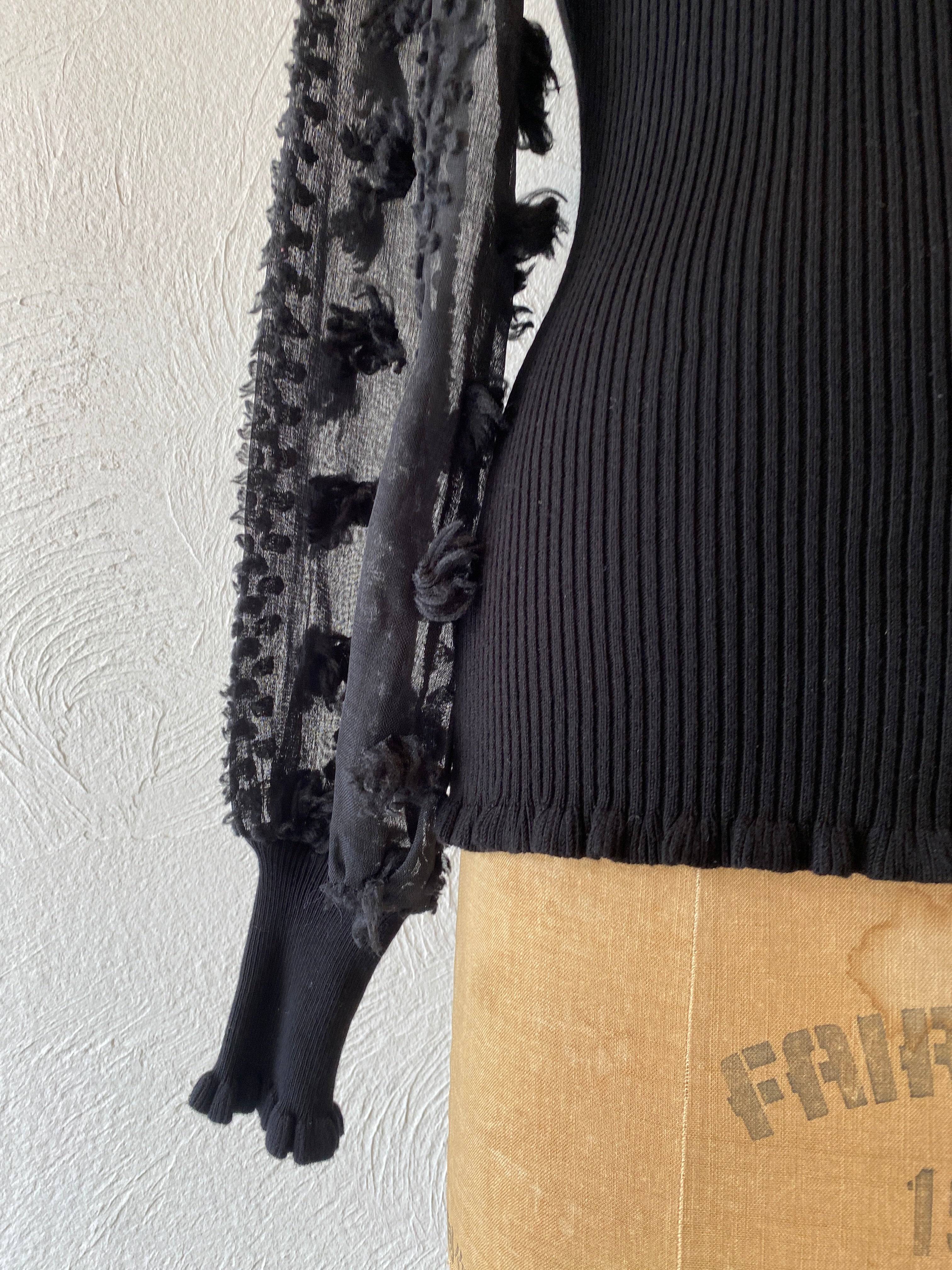 through sleeve rib tops