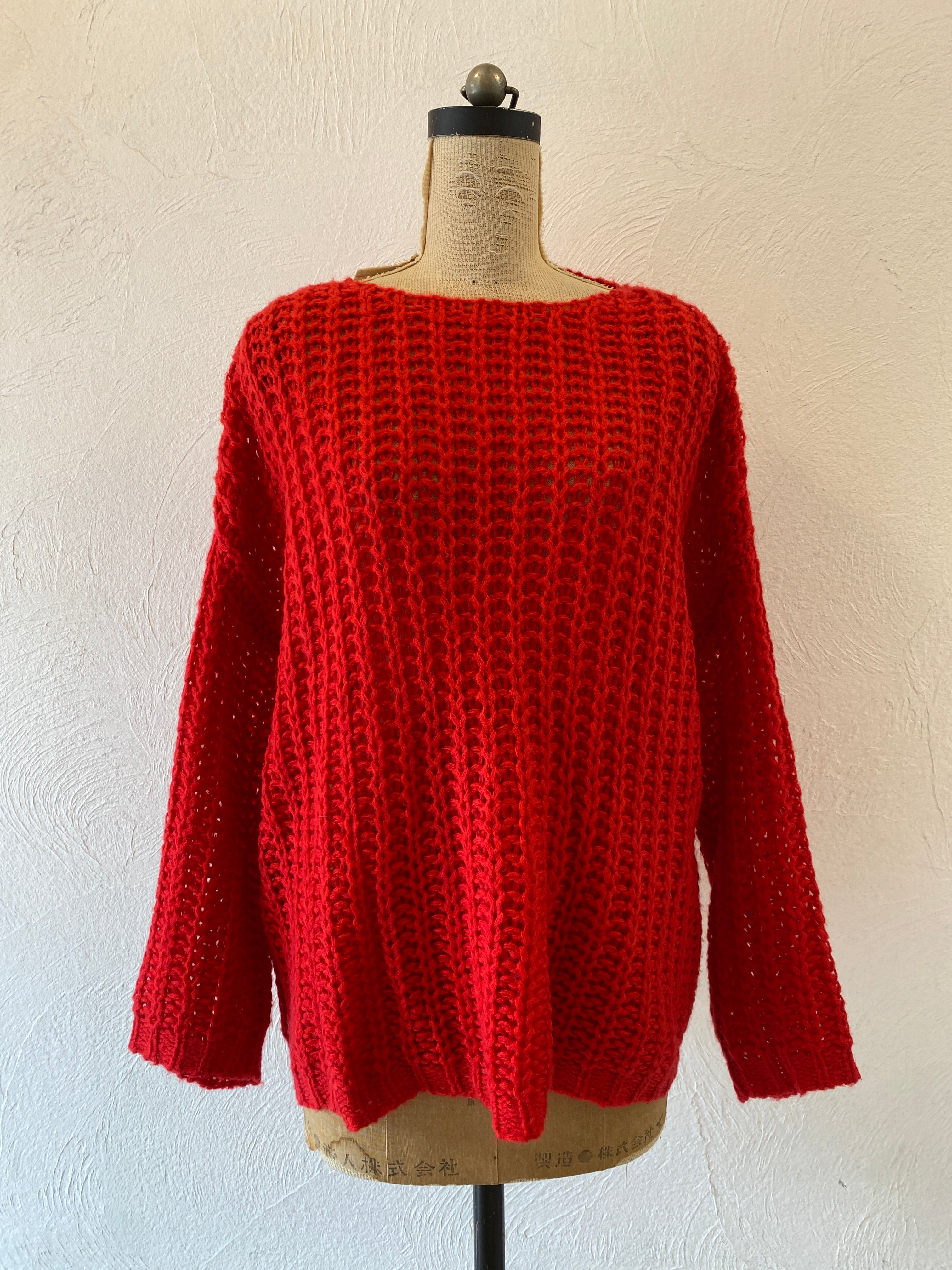 red knit