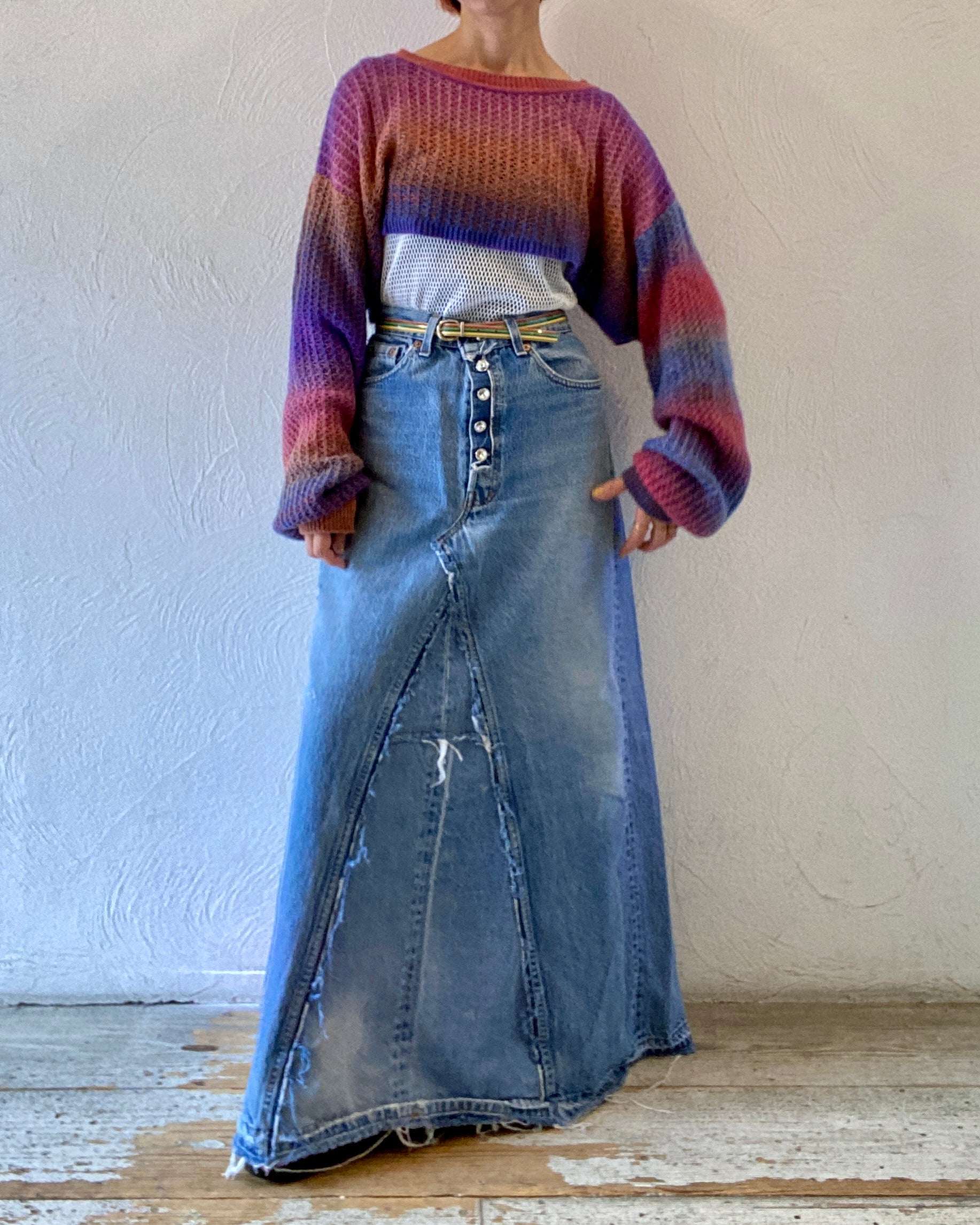 long sleeve short knit