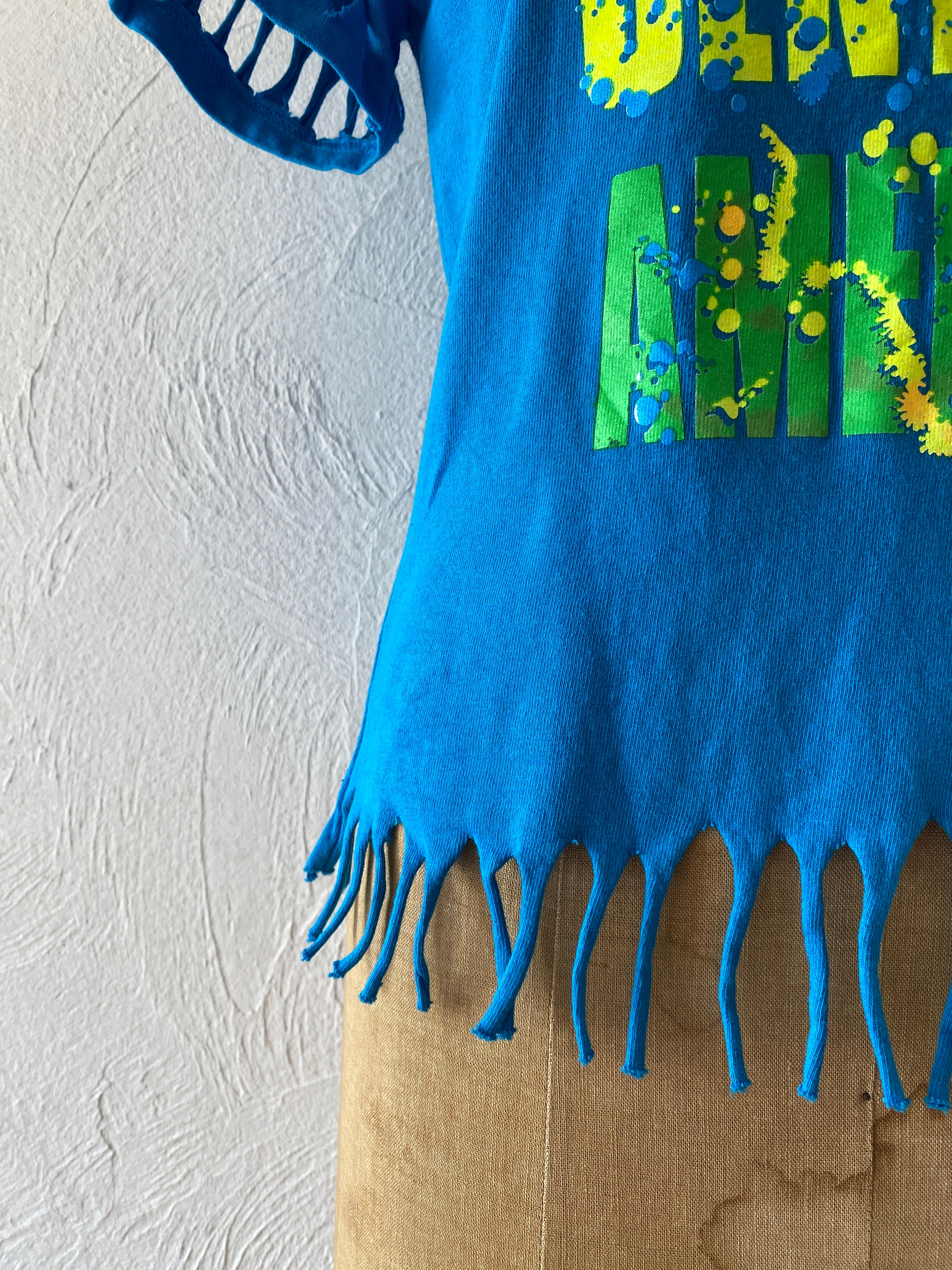 cut&fringe T