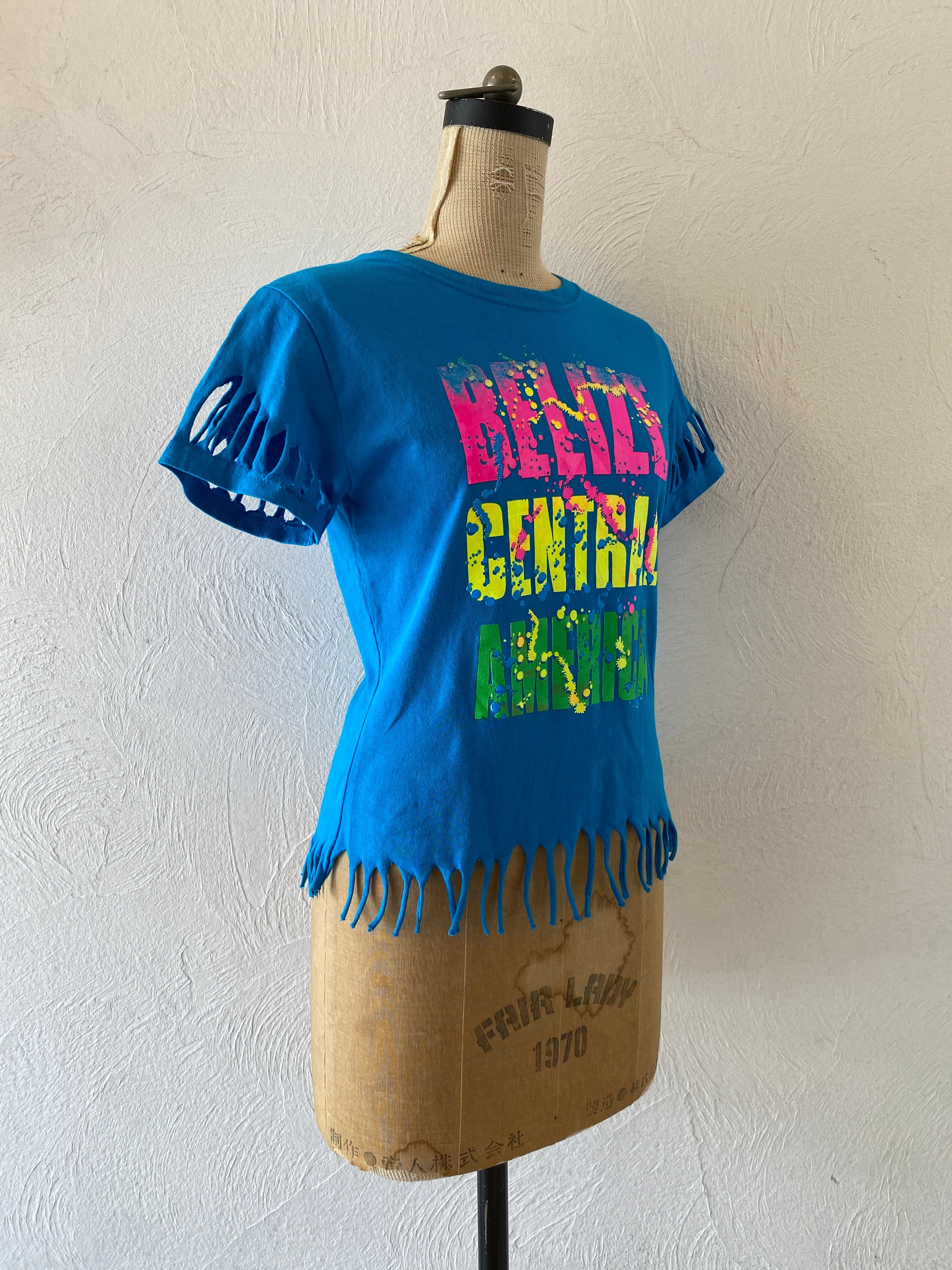 cut&fringe T