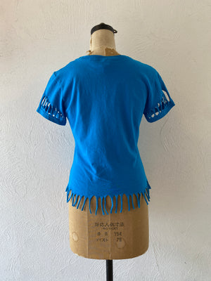 cut&fringe T