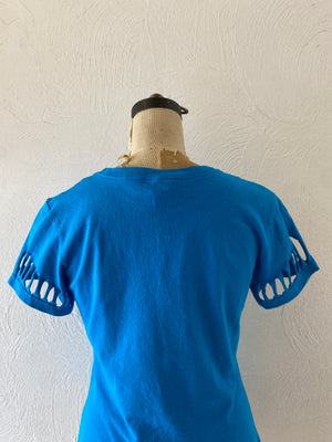 cut&fringe T