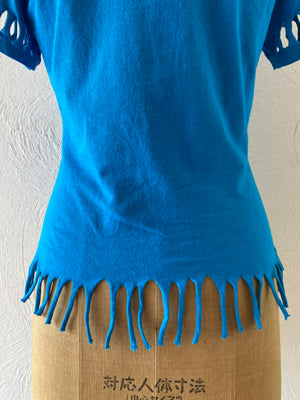cut&fringe T