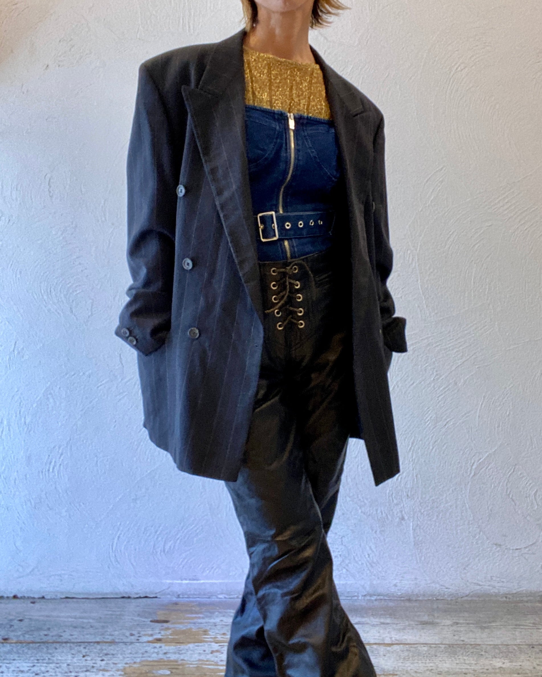 oversize wool jacket