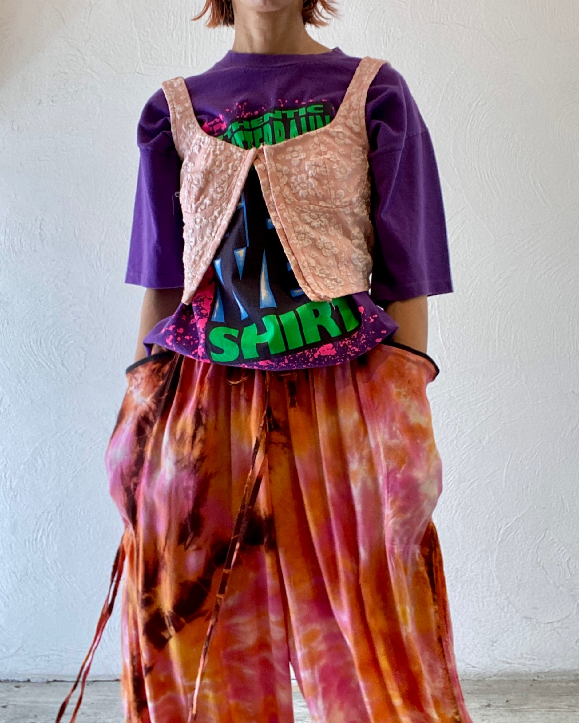 jacquard bustier