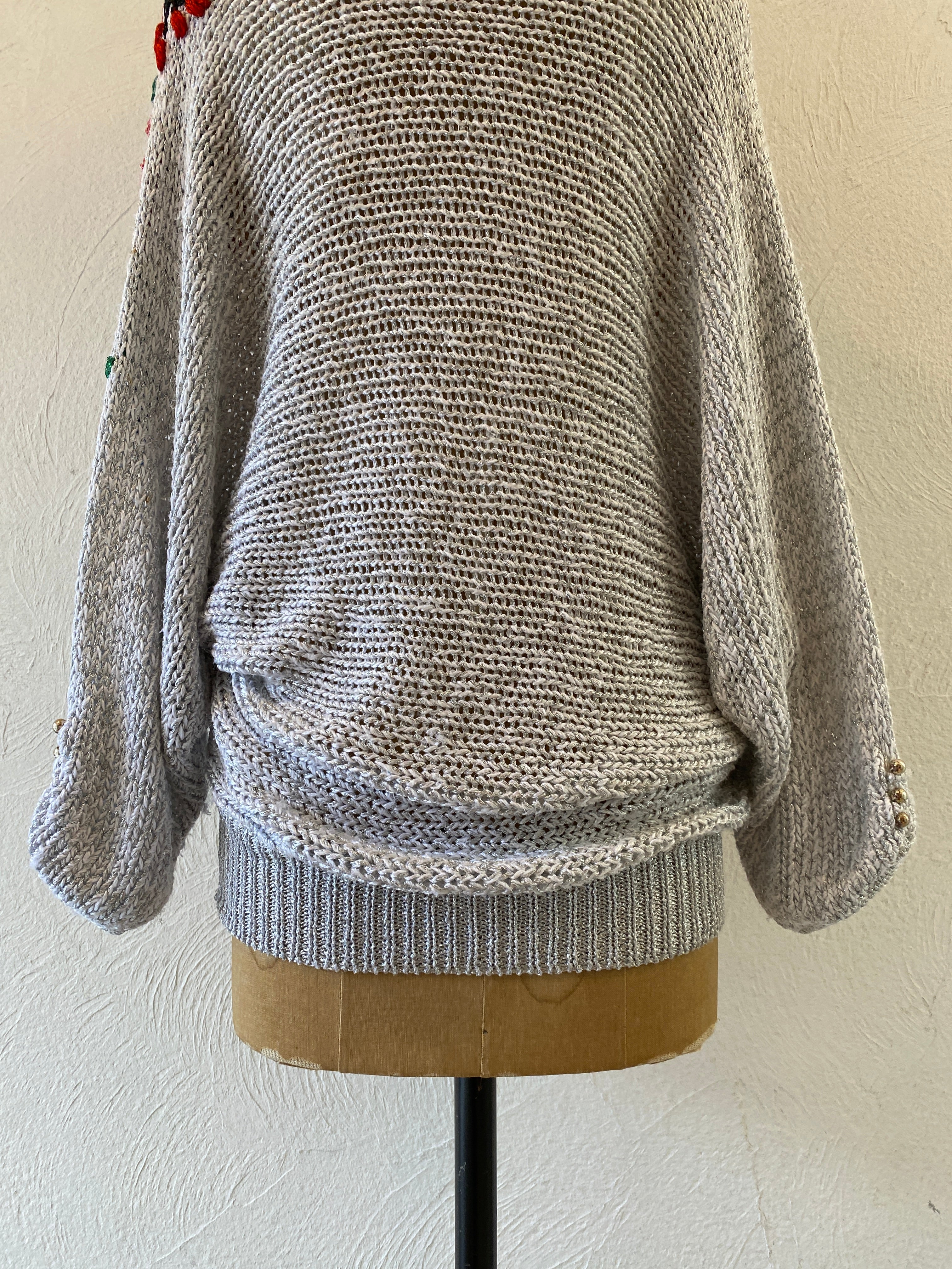 silver knit