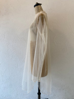 nude through dress