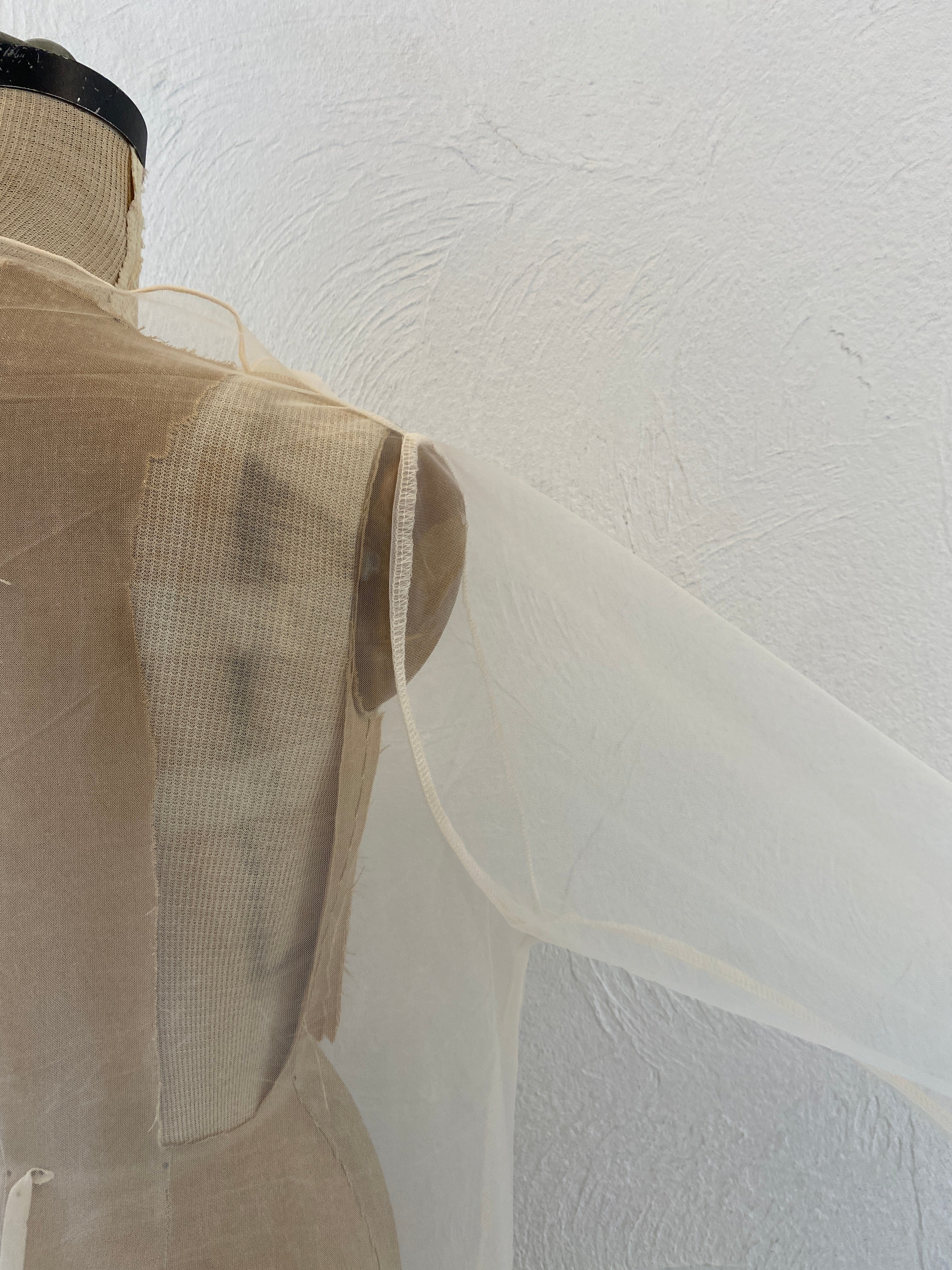 nude through dress