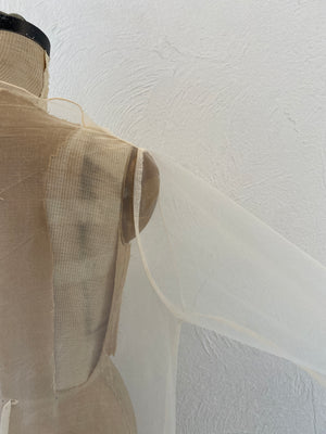 nude through dress