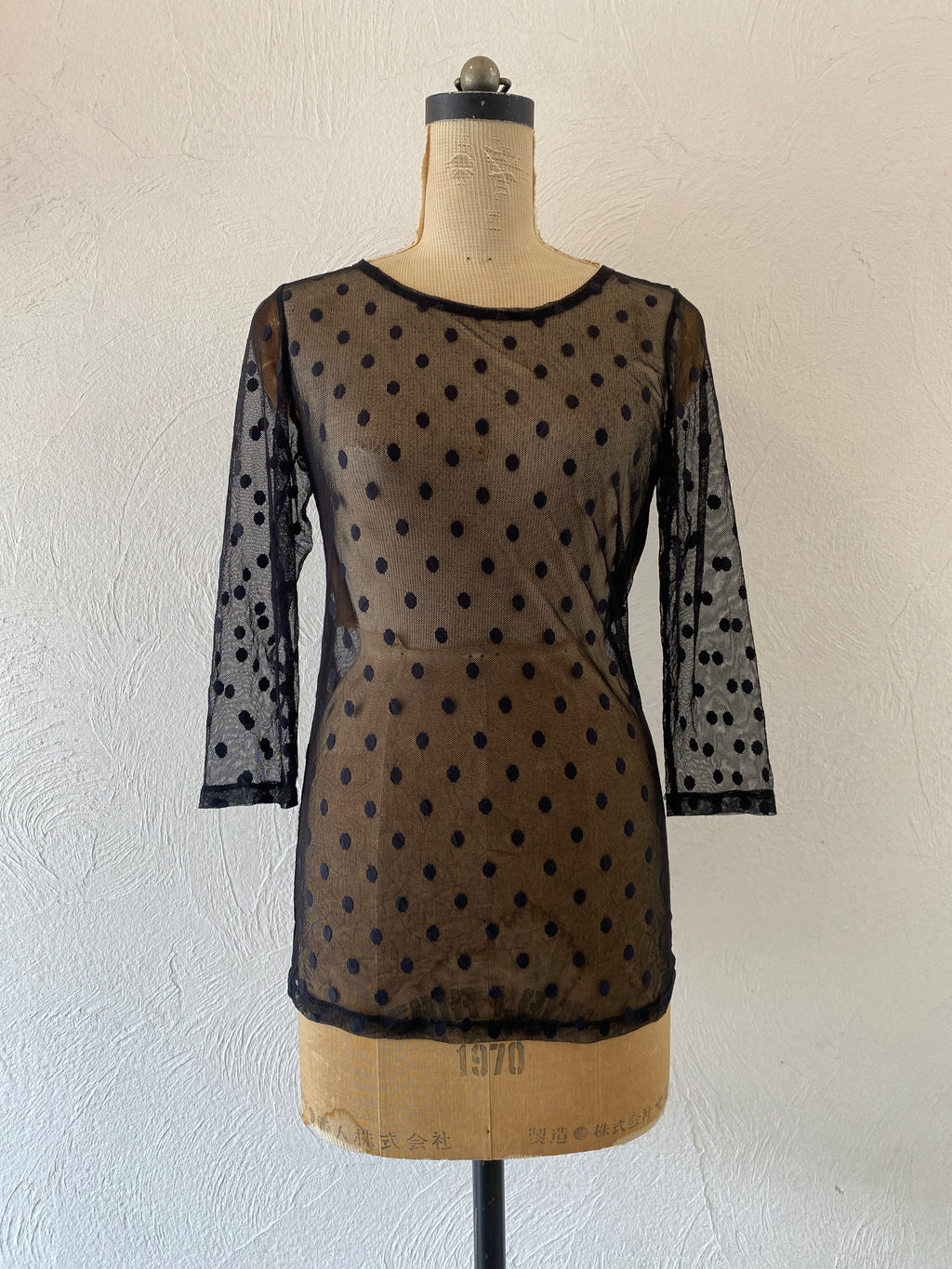 dot through T