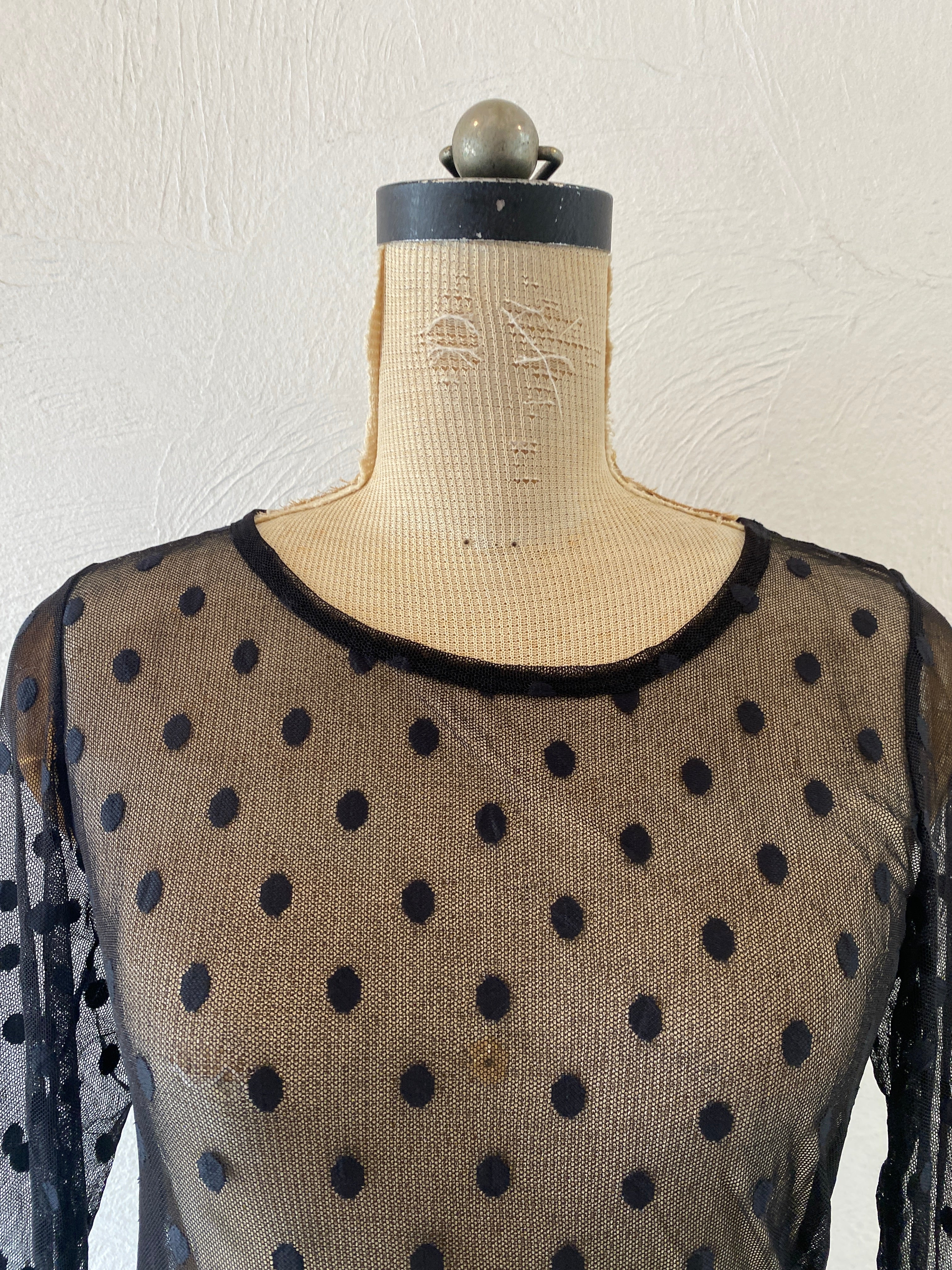 dot through T