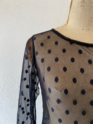 dot through T