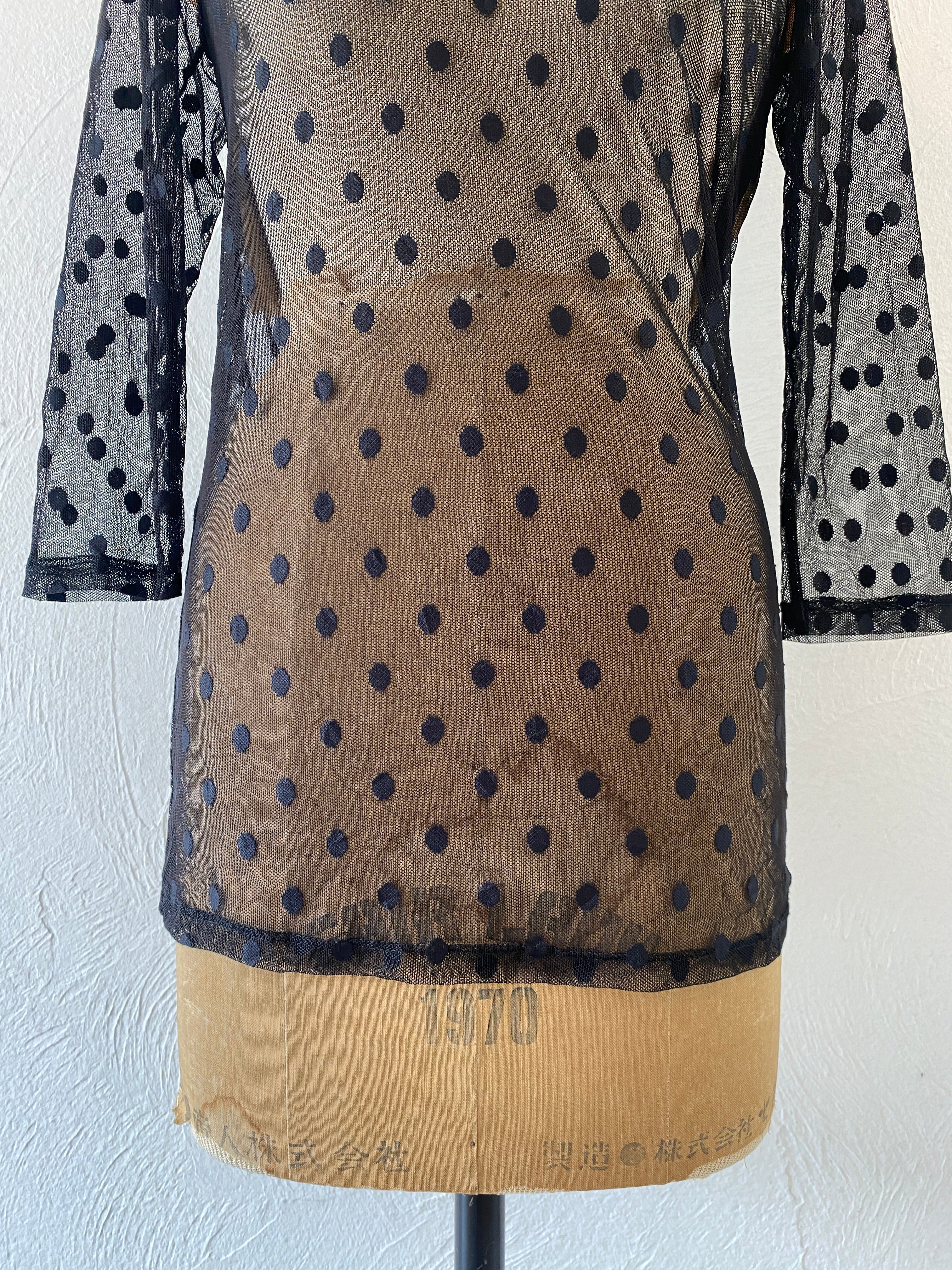 dot through T