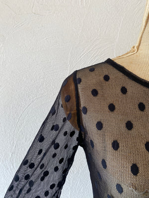 dot through T