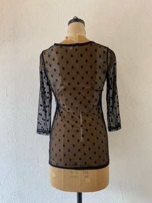 dot through T