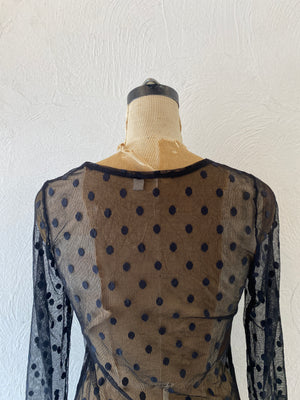 dot through T