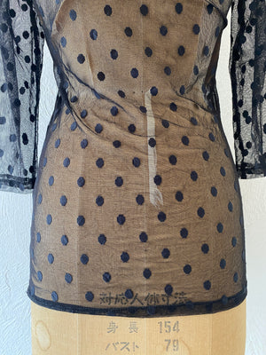 dot through T