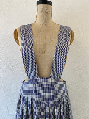 gingham jumper skirt
