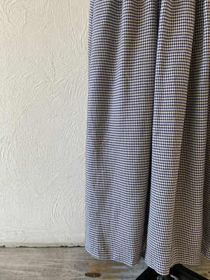 gingham jumper skirt
