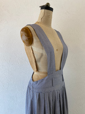gingham jumper skirt
