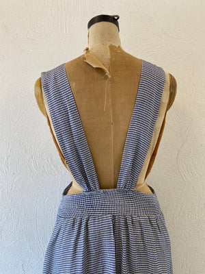 gingham jumper skirt