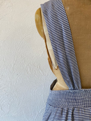gingham jumper skirt