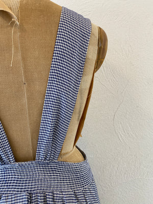 gingham jumper skirt