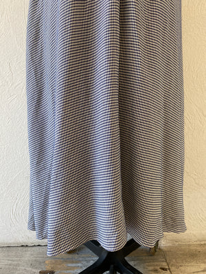 gingham jumper skirt