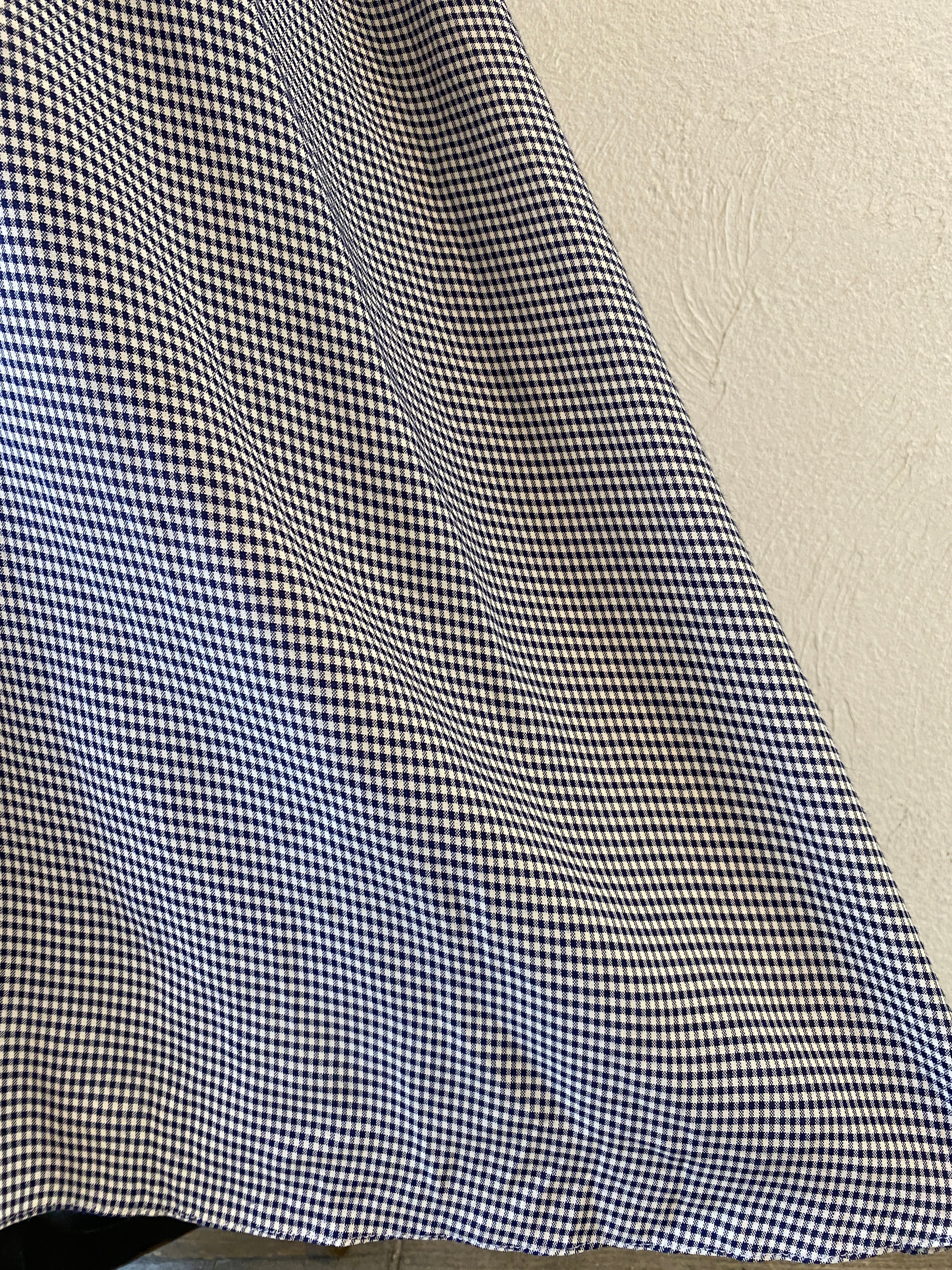 gingham jumper skirt