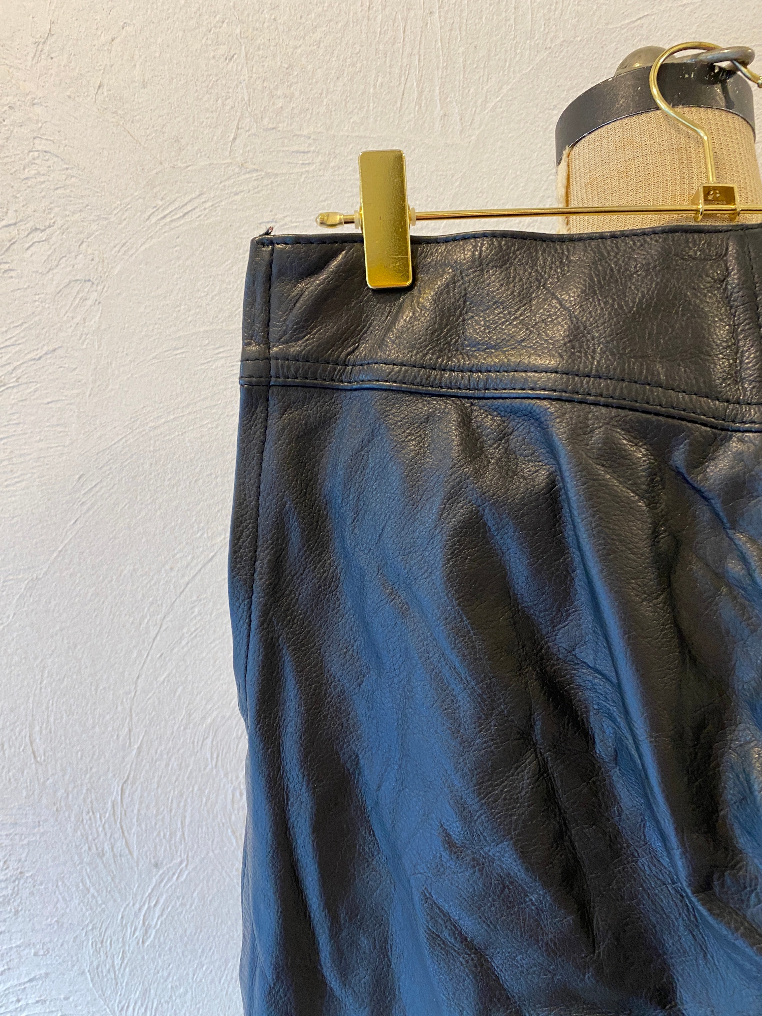 lace up leather pants