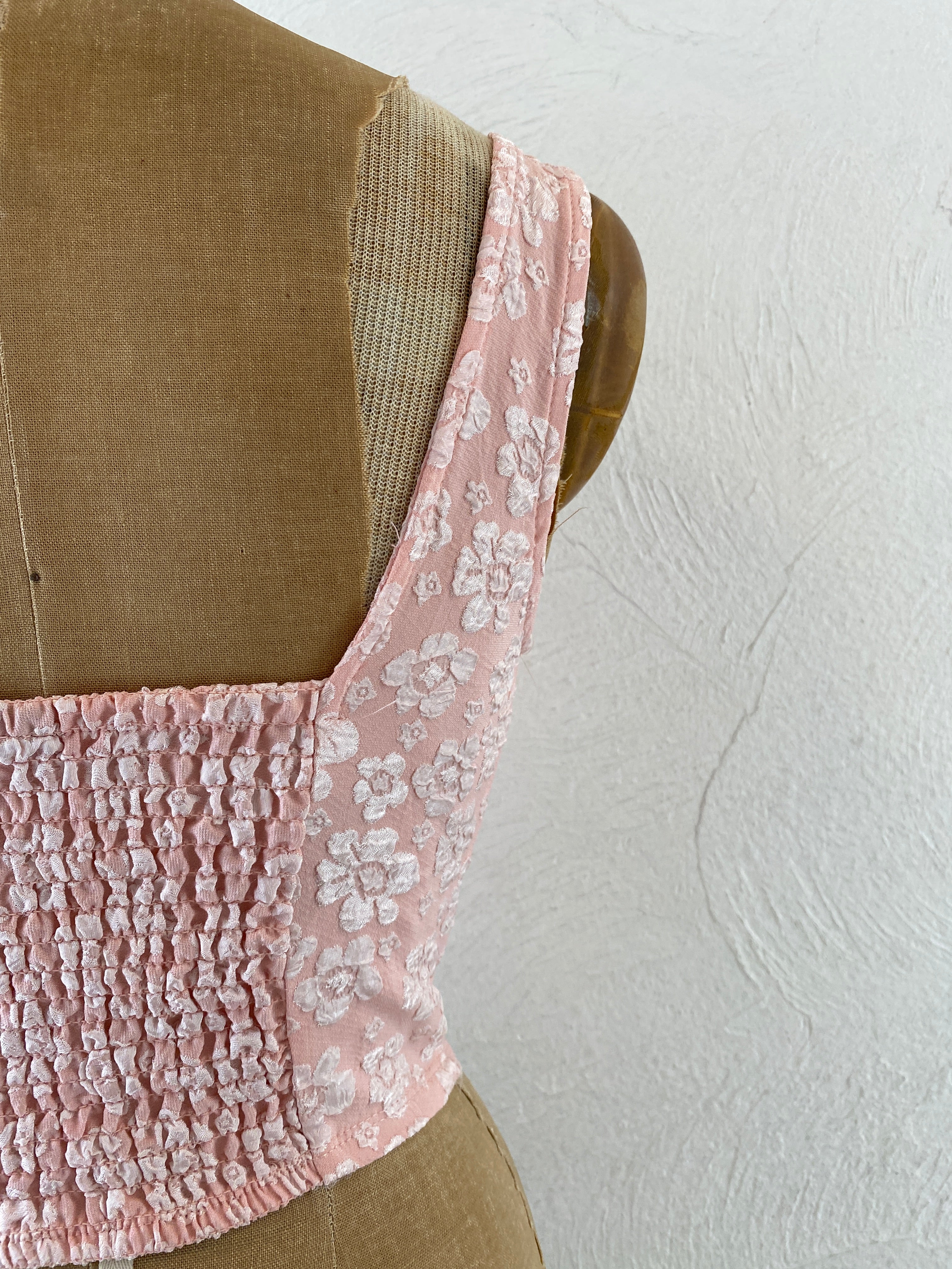 jacquard bustier