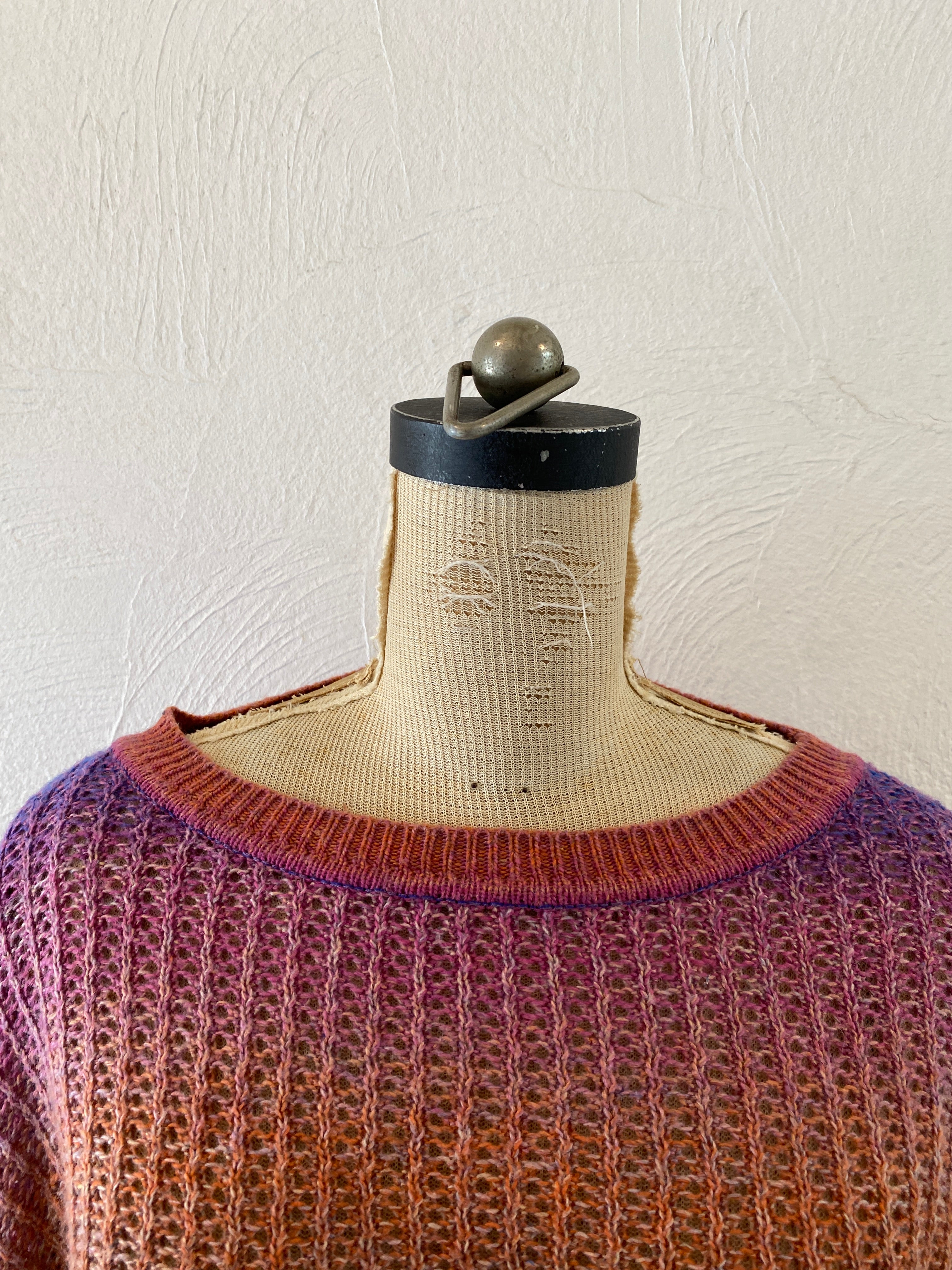 long sleeve short knit