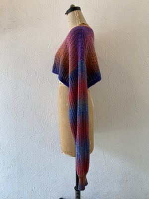 long sleeve short knit