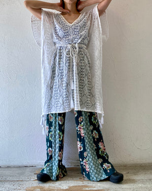 triangle switch flower pants