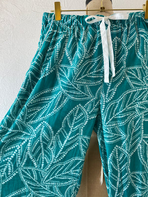 dot leaf pants