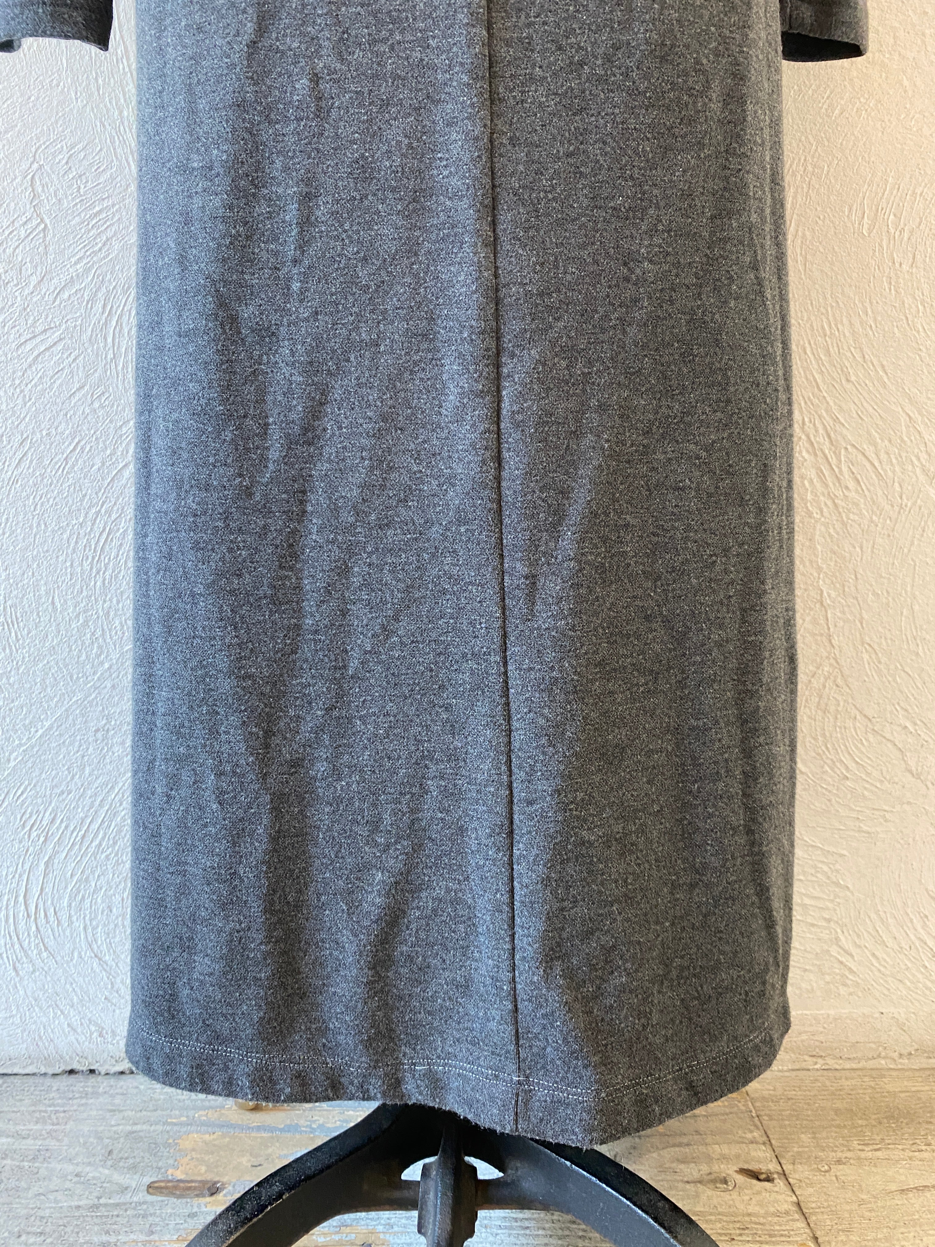 gray sweat dress
