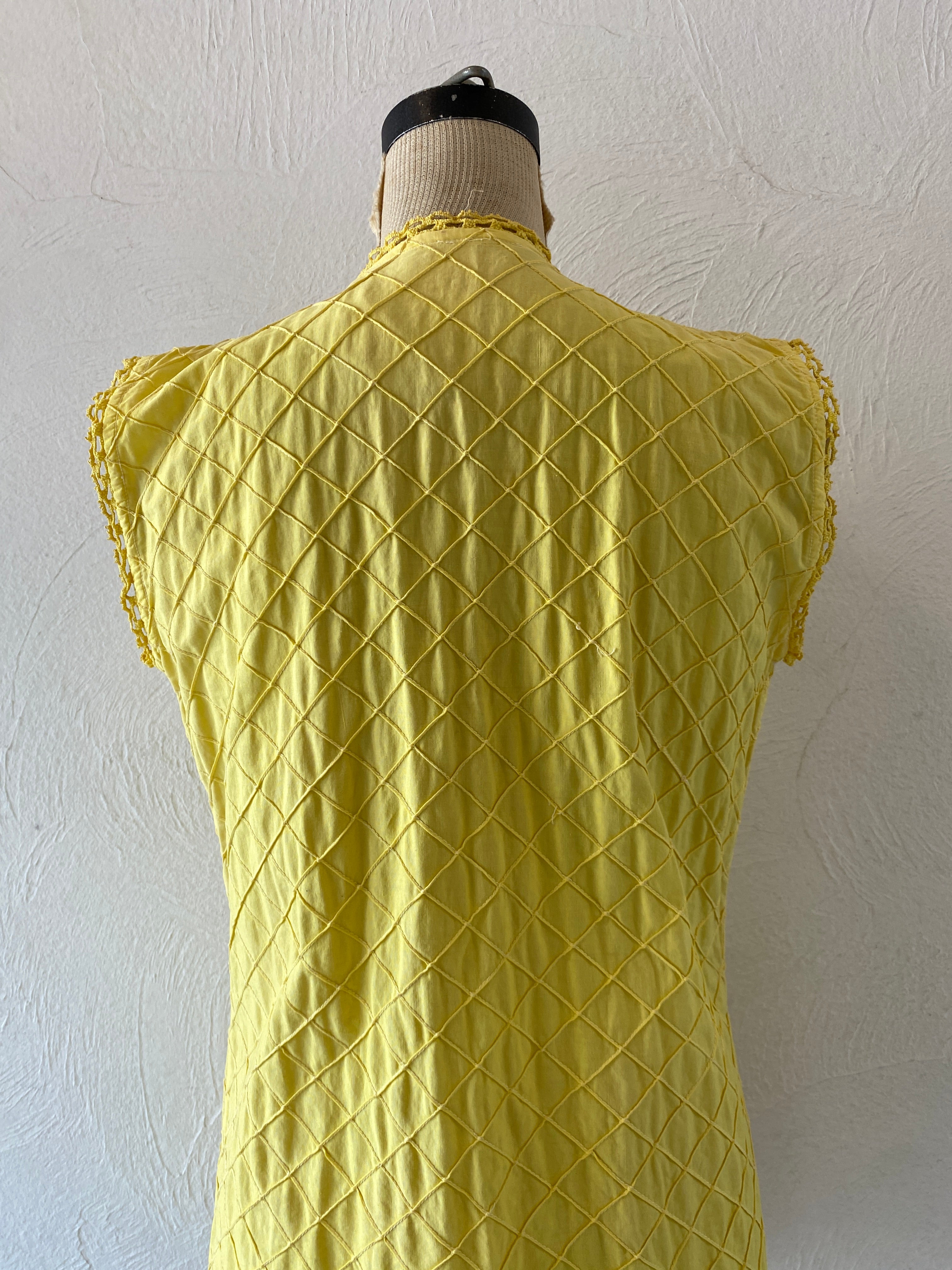 embroidery cotton vest